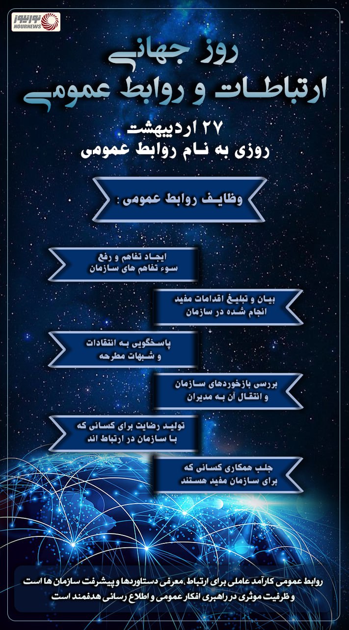 نوراینفو | روز جهانی ارتباطات و روابط عمومی