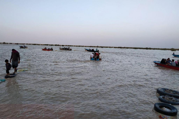 در تالاب بین المللی هامون ؛ برخورد 2 قایق موتوری 10 مصدوم برجا گذاشت