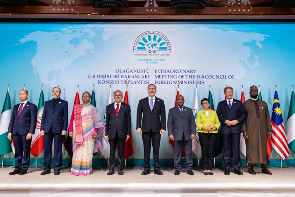 D-8 Council of Ministers calls for 'immediate, permanent, unconditional' cease-fire in Gaza