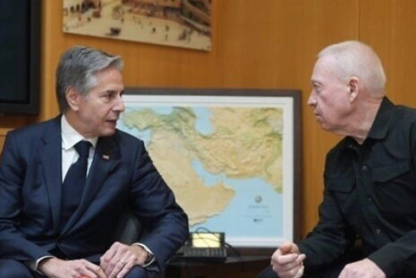 بلینکن وارد سرزمین‌های اشغالی شد