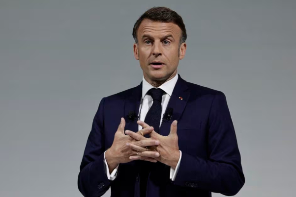 מגן על הקדמת הבחירות... מקרון: לא אתן את מפתחות הכוח לימין