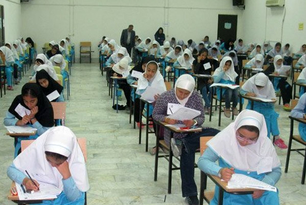 آزمون مدارس تیزهوشان برگزار شد