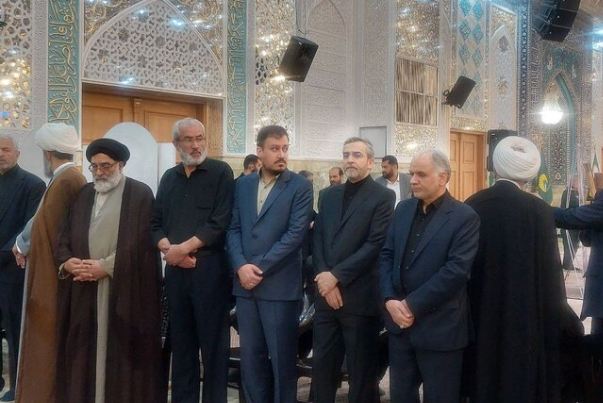 برگزاری مراسم اربعین شهید امیرعبداللهیان در حرم حضرت عبدالعظیم (ع)