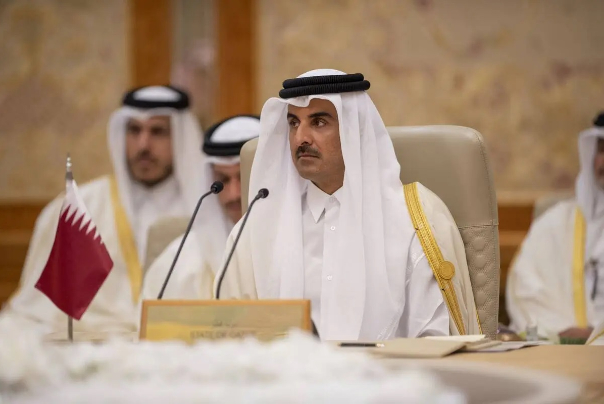 امیر قطر: برای توقف جنگ غزه تلاش می‌کنیم