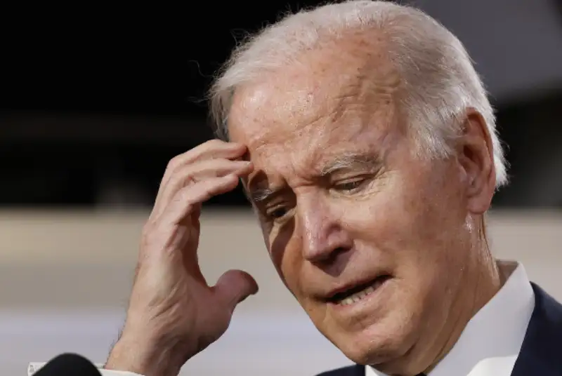 رونمایی از جدیدترین گاف بایدن+فیلم