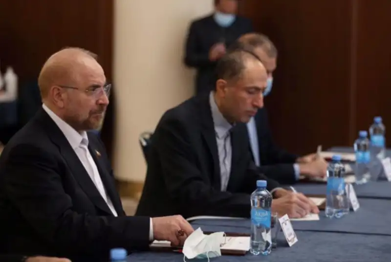 قالیباف و رئیس دومای روسیه دیدار کردند