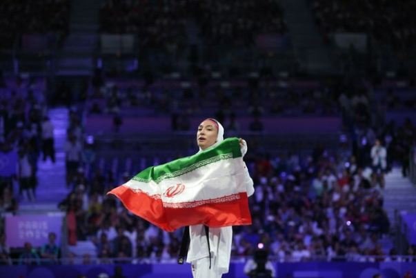 مبینا نعمت‌زاده دومین مدال المپیک ایران را گرفت