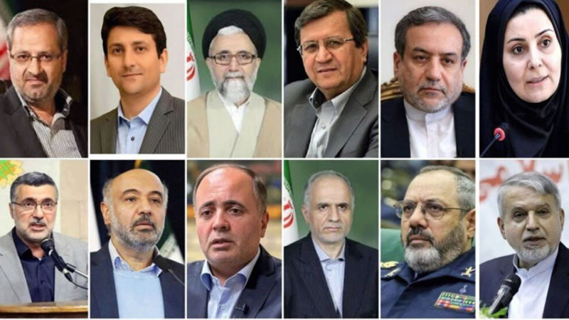 کابینه پزشکیان به روایت ارقام