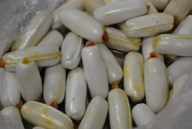 یک کیلو و 630 گرم مواد مخدر در معده دو مسافر