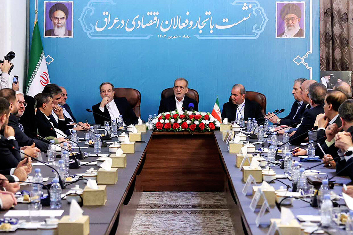 Iran president stresses removal of obstacles on trade with Iraq