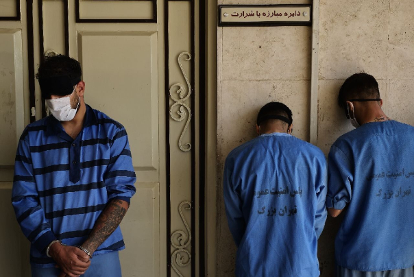 9 شرور قمه کش تهران در دام قانون گرفتار شدند