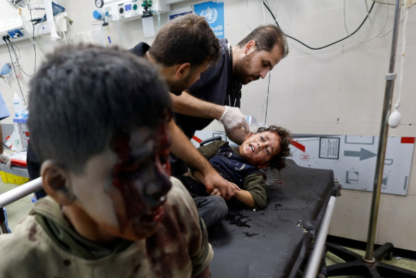 Фотоотчет/ Год геноцида и преступлений сионистов в секторе Газа