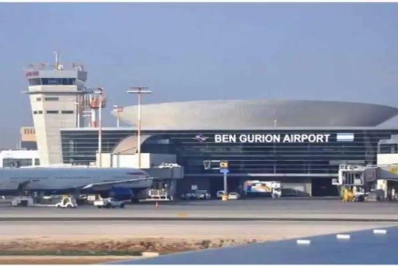 توقف پروازهای فرودگاه بن گوریون