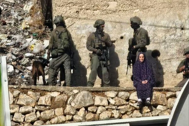 以色列军队利用平民作为人体盾牌