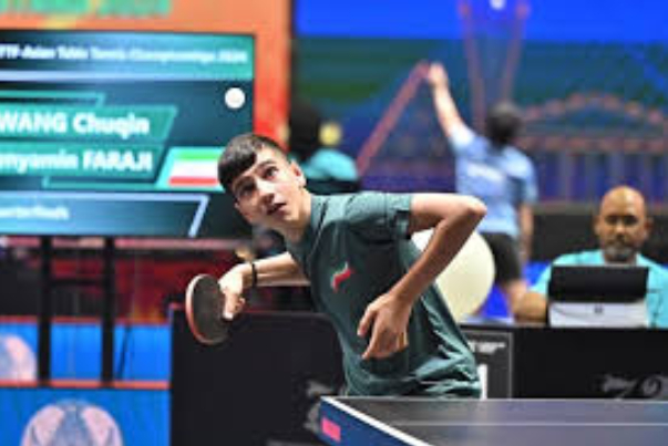 نابغه ایرانی 14 ساله تنیس لژیونر شد