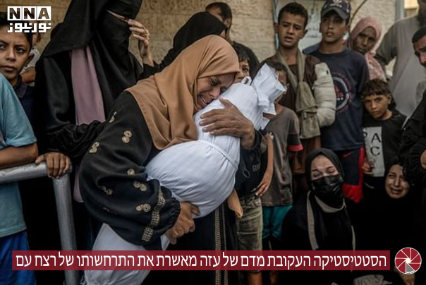 הסטטיסטיקה העקובת מדם של עזה מאשרת את התרחשותו של רצח עם