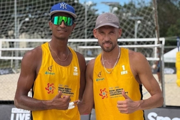 Иранские спортсмены по пляжному волейболу завоевали бронзовую медаль в Азии