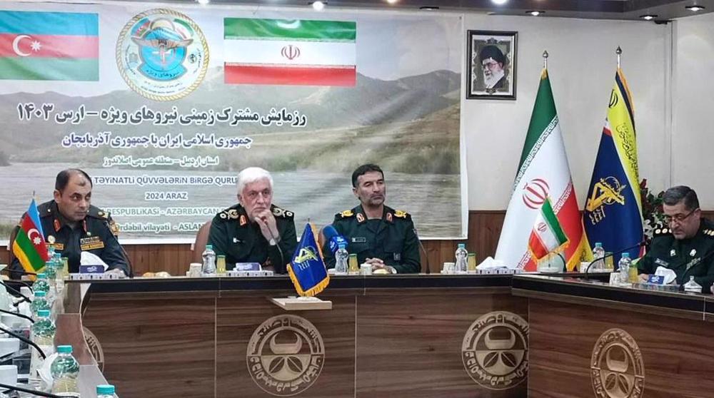 Iran’s IRGC Ground Force, Azerbaijani army begin joint military drill in border region