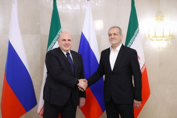 Russian PM terms President Pezeshkian's trip to Moscow as historic