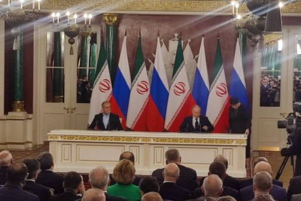 Подписание стратегического договора между Ираном и Россией