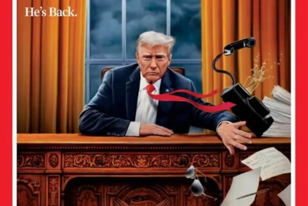 מגזין טיים: הוא חזר