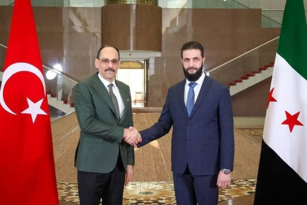 رئیس سازمان اطلاعات ترکیه با الجولانی دیدار کرد