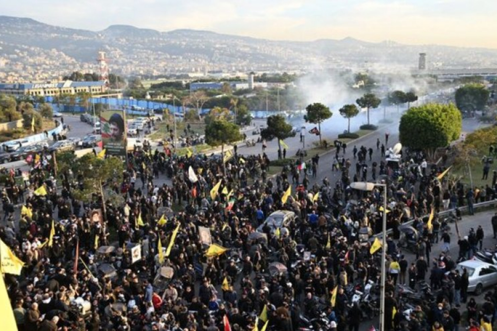 ارتش لبنان: برخورد با معترضان برای جلوگیری از مسدودسازی مسیر مواصلاتی فرودگاه بود