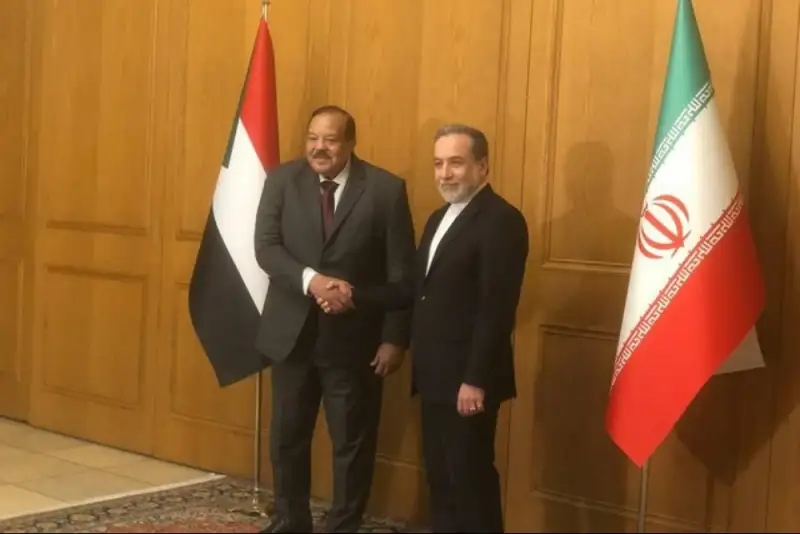 استقبال وزیر خارجه از همتای سودانی