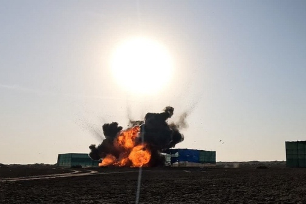 Уничтожение цели на расстоянии 1200 километров беспилотником «Араш» в ходе армейских учений