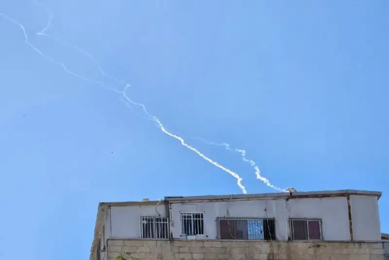 شلیک دو موشک یمنی به مرکز اراضی اشغالی+فیلم