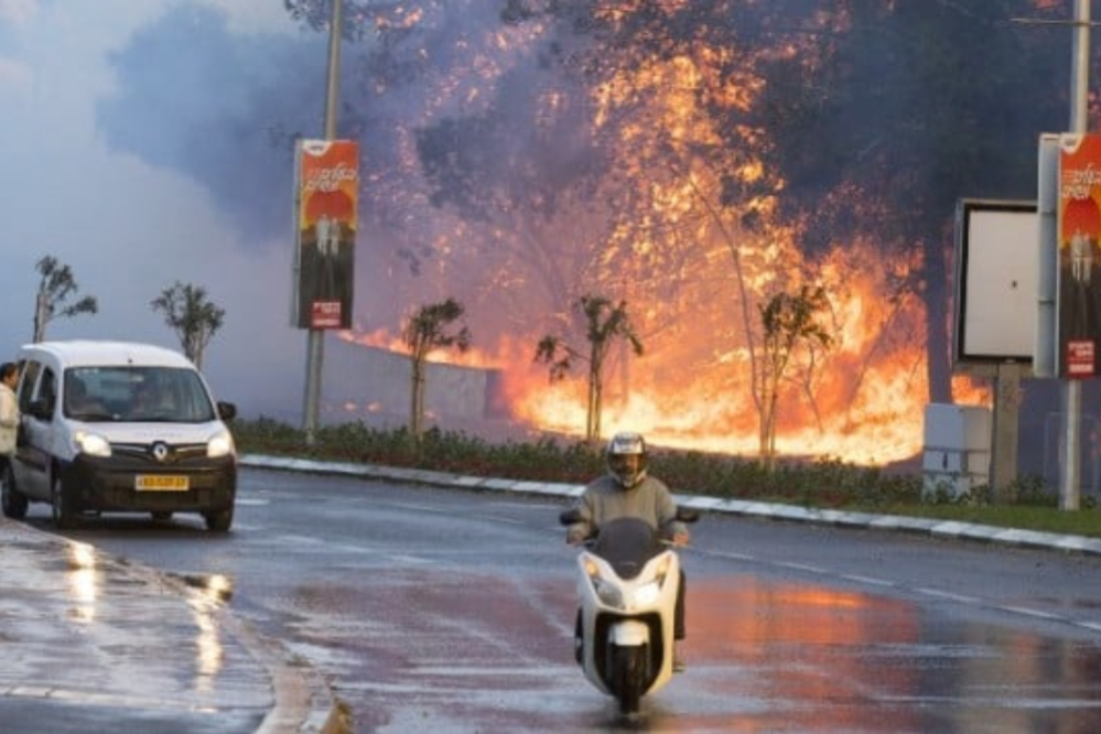 被占领土大火的最新详情