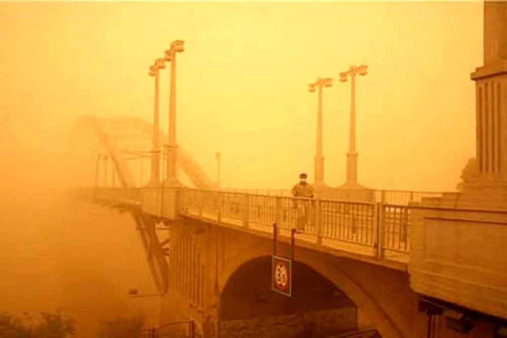 گرد و خاک عراق، در راه خوزستان!