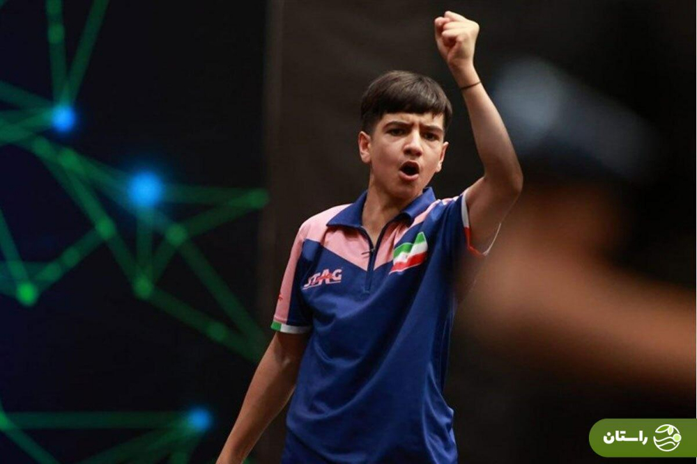 پیروزی طلایی فرجی مقابل قهرمان چین