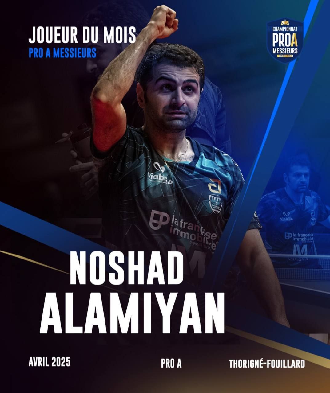 نوشاد؛ ستاره بی‌رقیب Pro A فرانسه