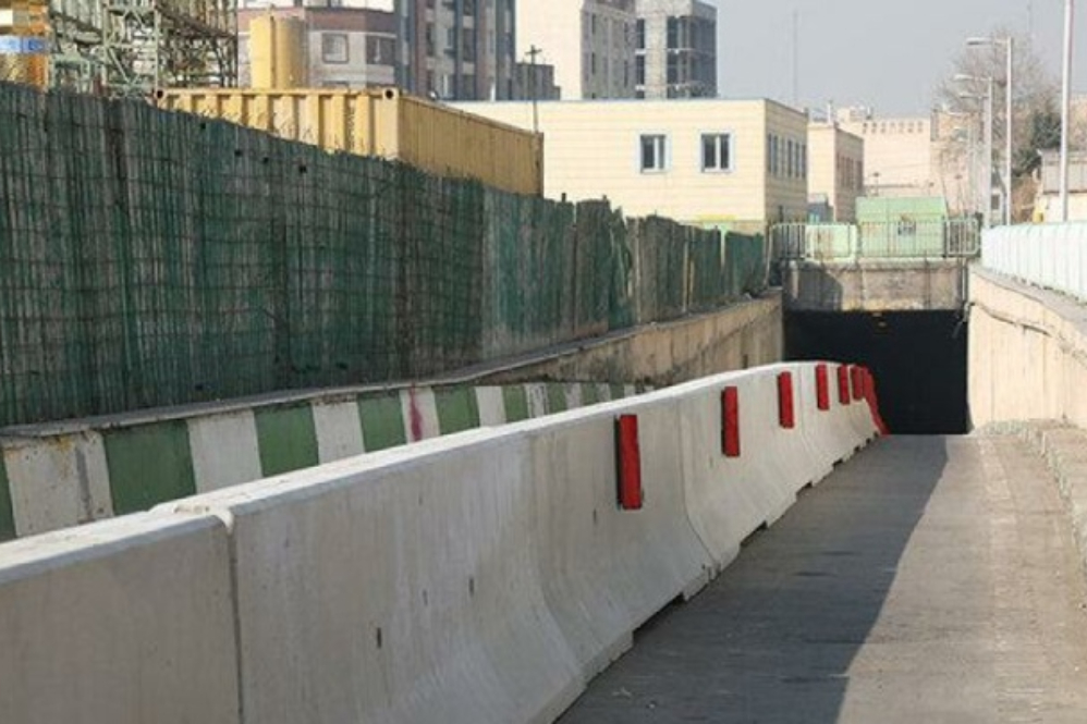 تونل امیرکبیر امشب بسته می‌شود