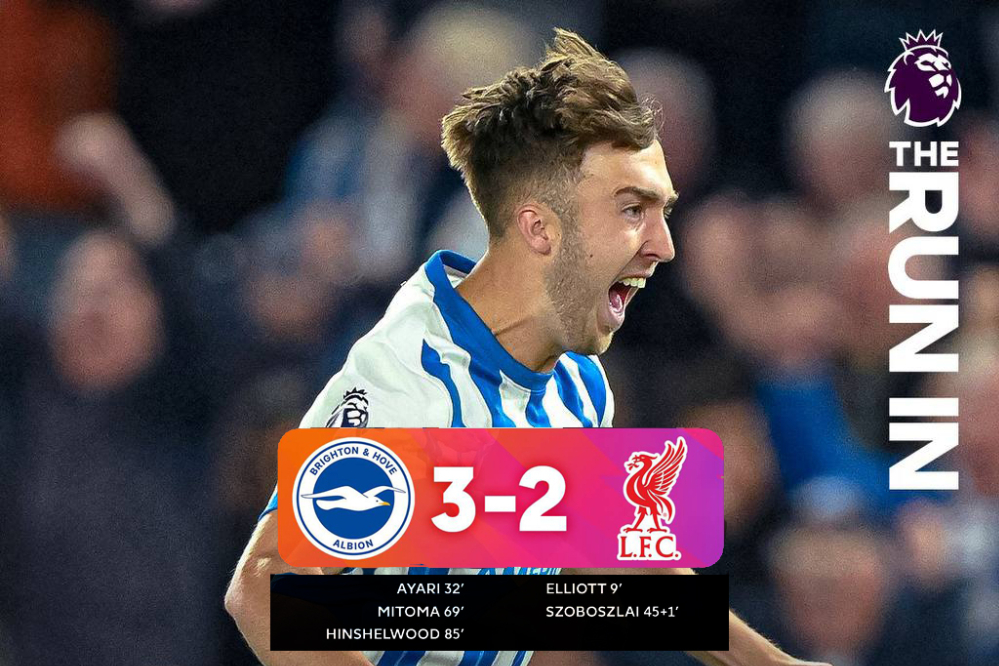 لیورپول (2)-  برایتون (3)  | شکست قهرمان جزیره + خلاصه بازی