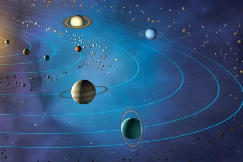 سیاراتی که در منظومه شمسی دارای قمر هستند + فیلم