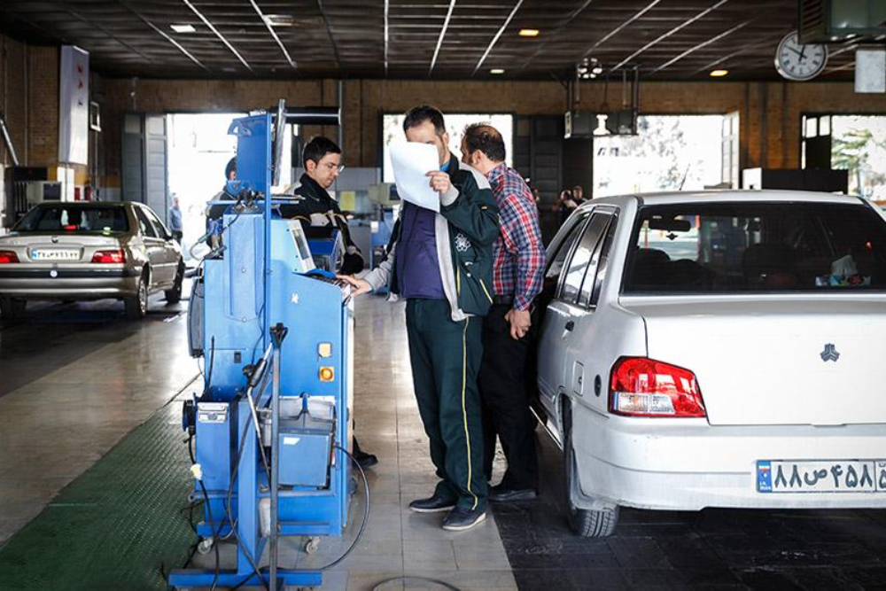 جریمه روزانه 100 هزار تومانی برای خودروهای بدون معاینه فنی
