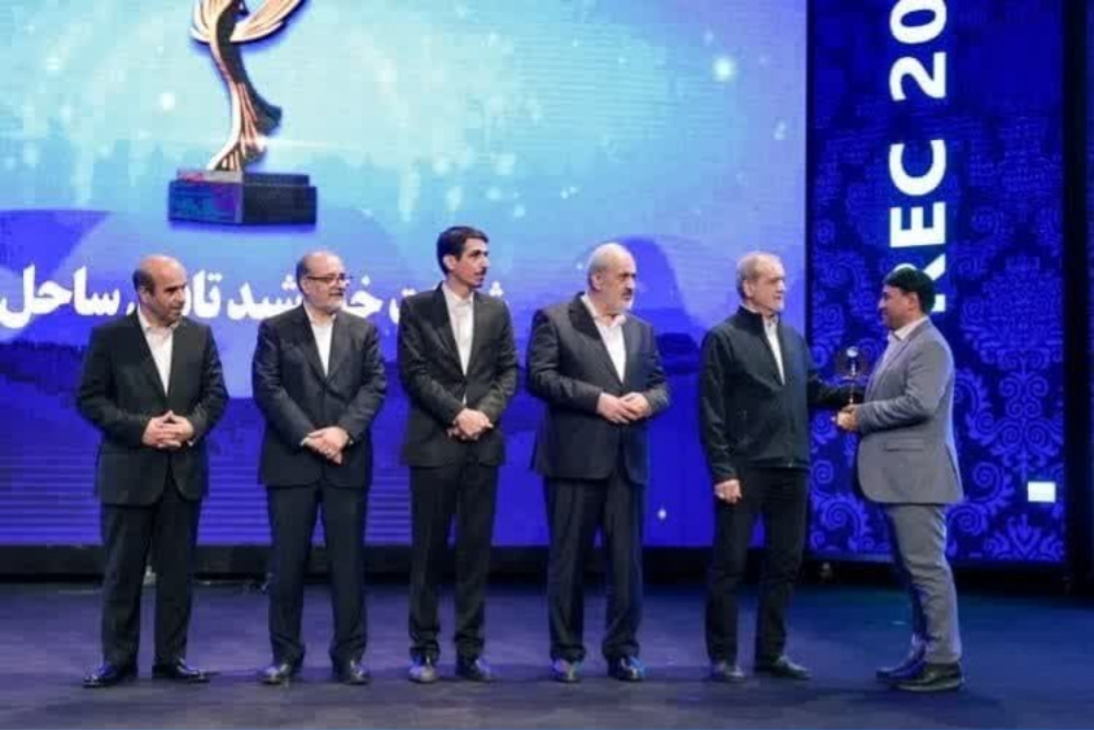 افتخار ملی برای اصفهان با تندیس انرژی‌های تجدیدپذیر