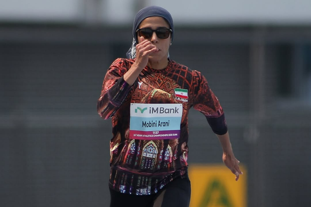 پرش بلند دختر ایرانی تا فینال قهرمانی آسیا