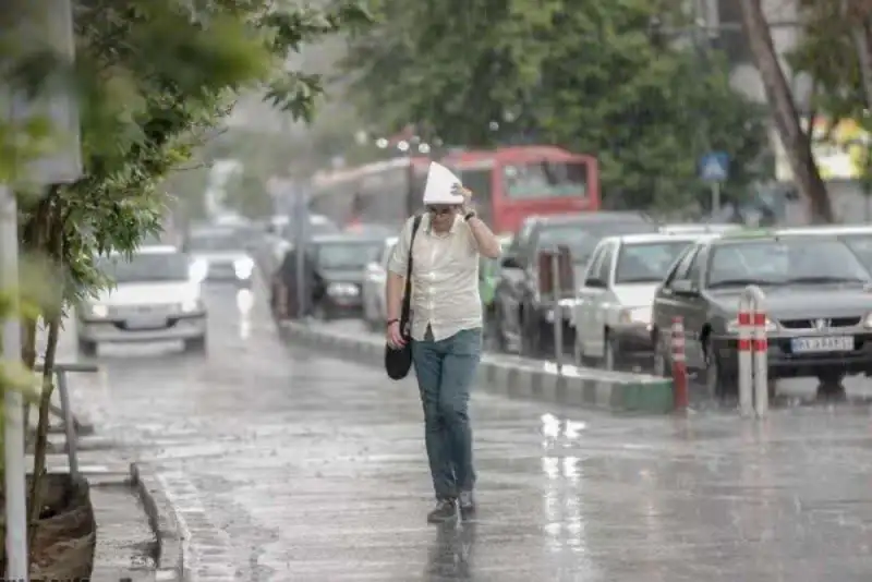 هشدار نارنجی هواشناسی برای 5 استان کشور