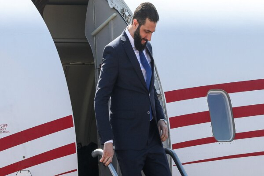 אבו מוחמד אל-ג'ולאני מבקר באזרבייג'ן