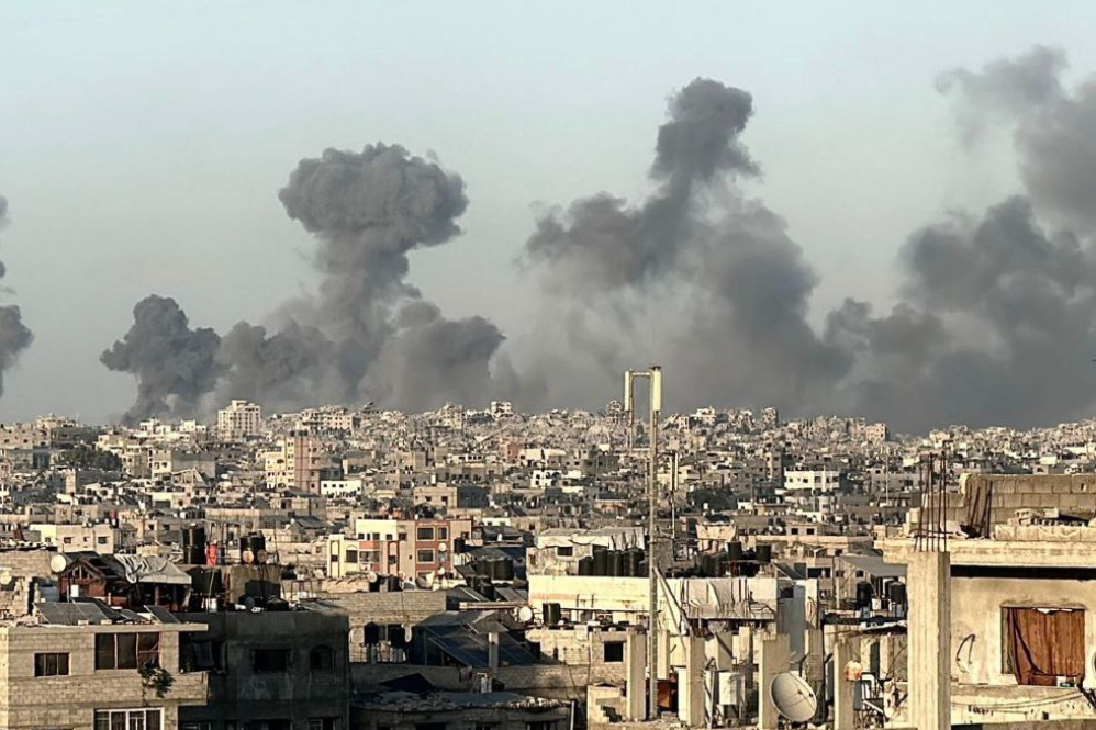 بمباران شمال غزه توسط اسرائیل+ فیلم