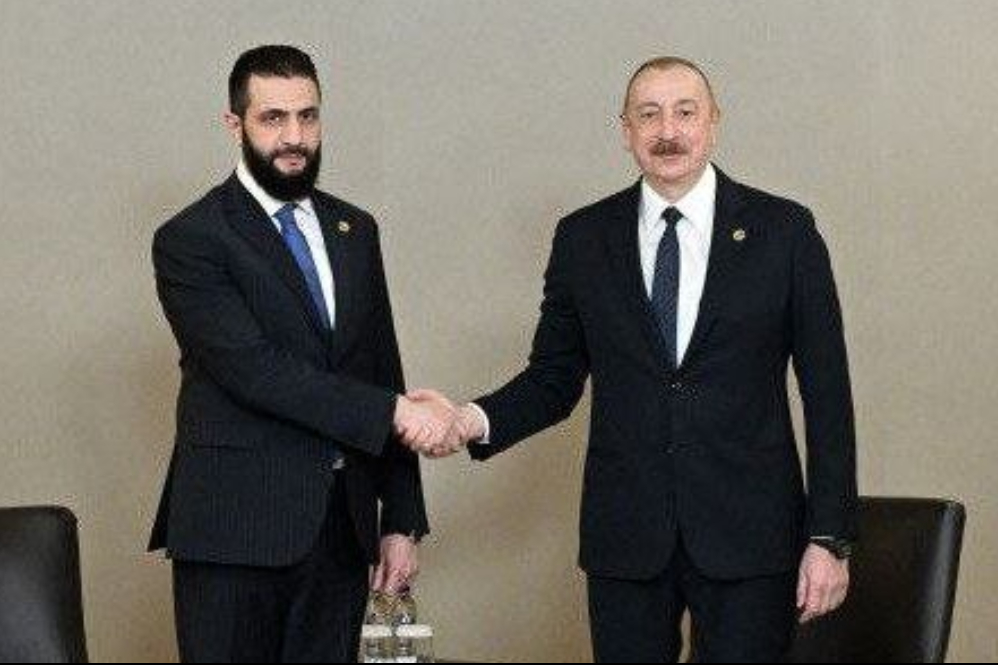 אל-שרע נפגש עם גורמים ישראלים באזרבייג'ן