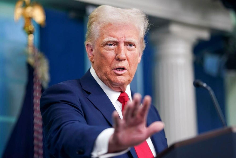 特朗普对英国承认巴勒斯坦国的决定的反应