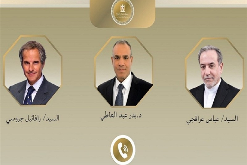 رایزنی وزیر خارجه مصر با عراقچی و گروسی