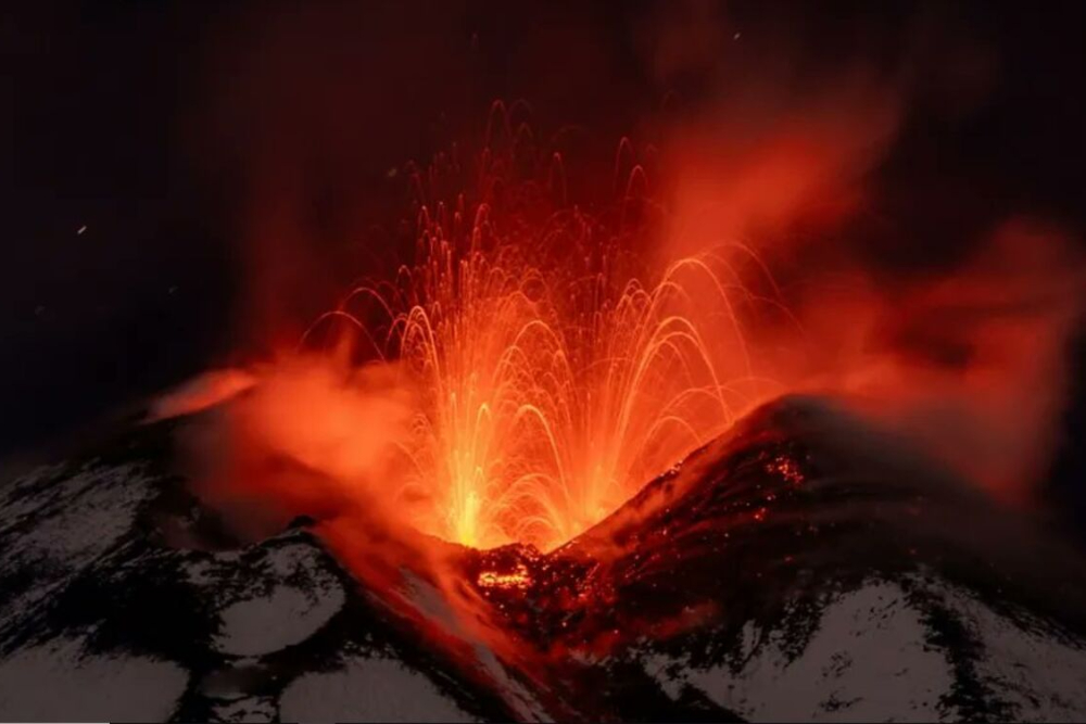 فوران آتشفشان کیلاوئا در ‎هاوایی+فیلم