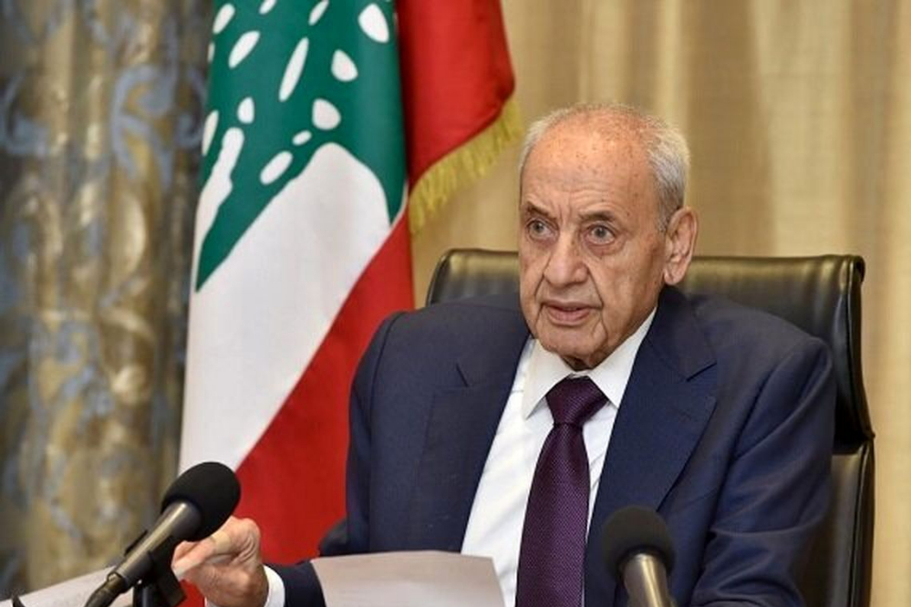 نبیه بری: طرح اسرائیل بزرگ اهانت به حاکمیت لبنان است + فیلم