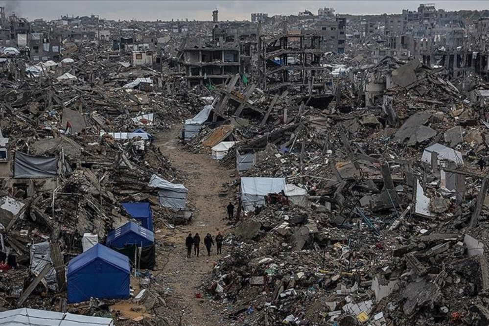 کوشش 30 هزار نفر برای پایان دادن به حصر نوار غزه + فیلم