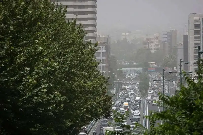 وضعیت ناسالم هوای تهران برای گروه‌های حساس